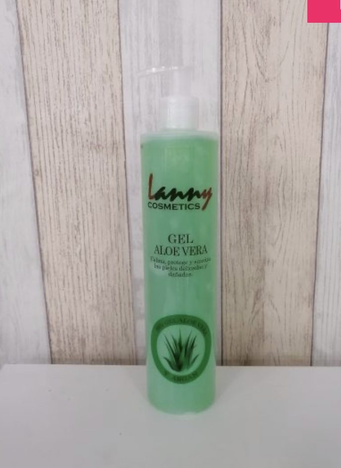 lanny gel aloe vera post depilacion