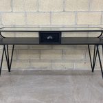 mesa mairucra metal negro