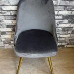 SILLA DISEÑO VINTAGE TERCIOPELO 752281