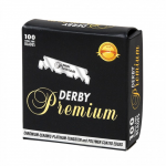 HOJAS DE AFEITADO DERBY PREMIUM HOJAS 100 UNIDADES