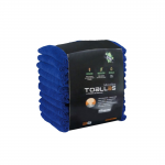 TOALLAS MICROFIBRA 40 X 73CM PACK 10PCS AZUL 301172