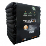 TOALLAS AG MICROFIBRA 40 X 73 CM 10PCS NEGRO