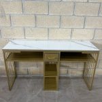 Mesa manicura porcelana doble GL-001 140cm