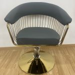 SILLON DE PELUQUERIA  GS AZUL GRIS 187-4 SP1032AG