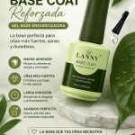 BASE COAT SEMIPERMANENTE ACERO LANNY  15ML